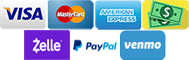 Accepted payment methods for services